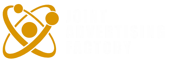 This Image Shows the logo of the agency Joint Advestising Factory